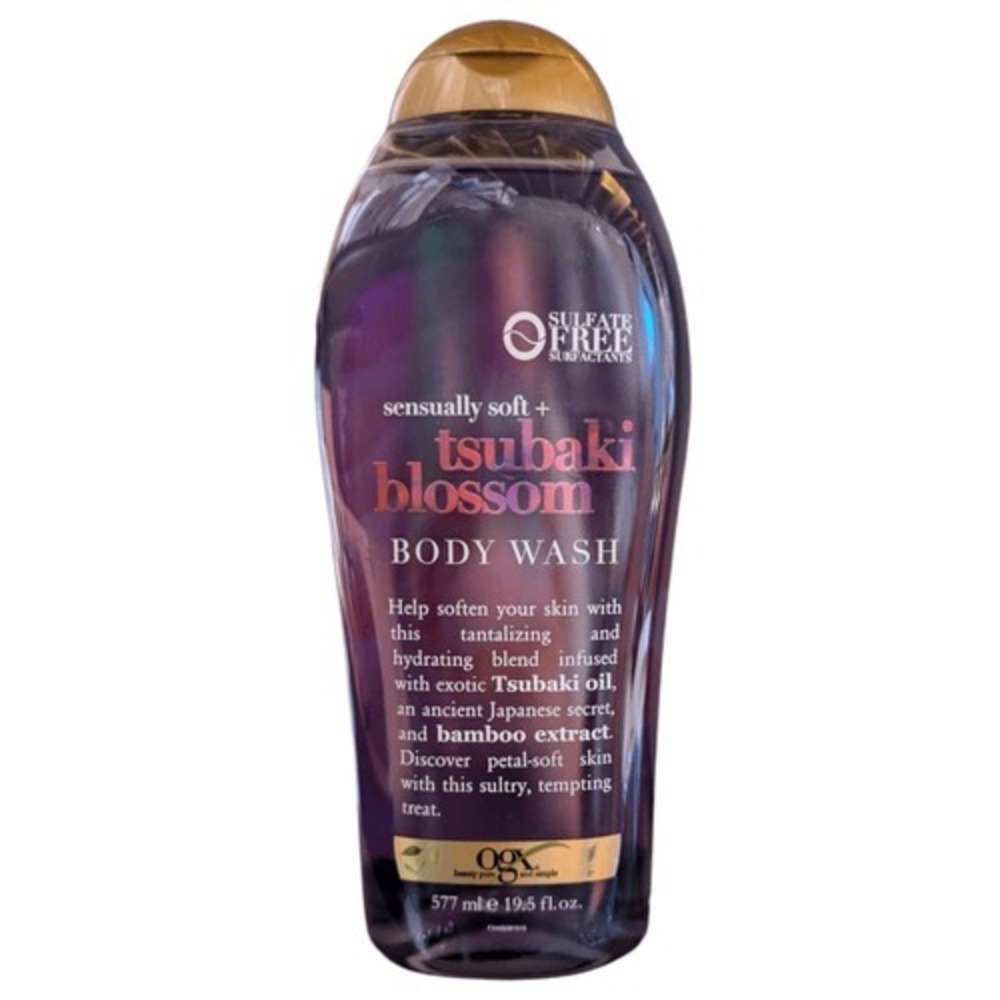 OGX Tsubaki Blossom Body Wash 19.5 fl oz Sensually Soft Discontinued Floral‎